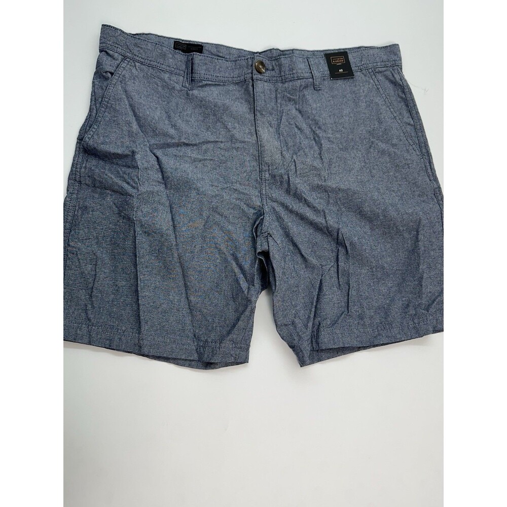 14th & Union Twill Chino Shorts Blue. Size 40. Slim Fit. NWT. Y